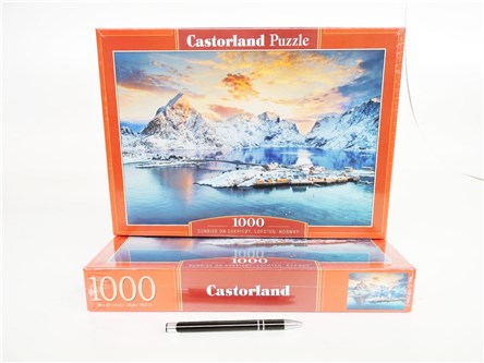 CAS. PUZZLE 1000 el., Wschód słońca na Sakrisoy