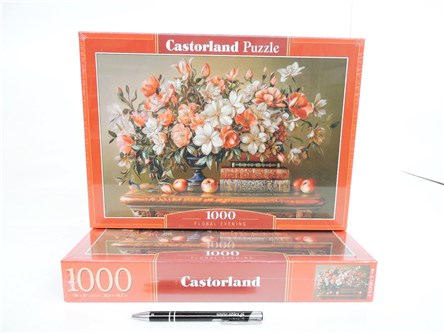 *CAS. PUZZLE 1000 el., Wieczór z kwiatami