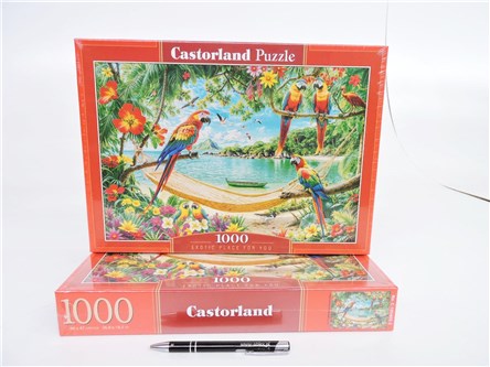 *CAS. PUZZLE 1000 el. Egzotyczne miejsce dla Ciebi