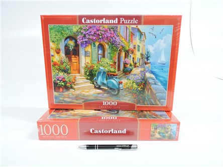 CAS. PUZZLE 1000 el. Życie nadmorskie