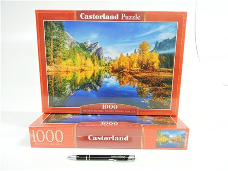 CAS. PUZZLE 1000 el. Trzej Bracia, USA
