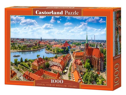 CAS. Puzzle 1000 el. Widok na Wrocław