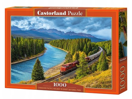 CAS. Puzzle 1000 el. Kolej Kanadyjsko-Pacyficzna