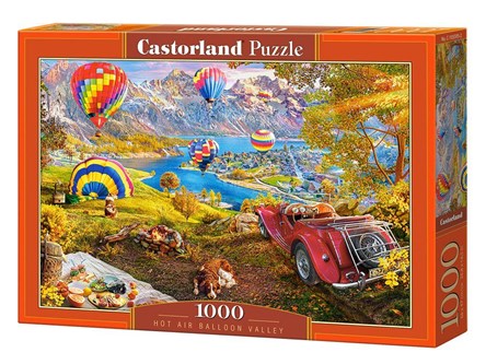 *CAS. Puzzle 1000 el. Hot Air Balloon Valley