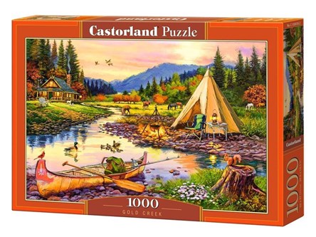 *CAS. PUZZLE 1000 el. Gold Creek