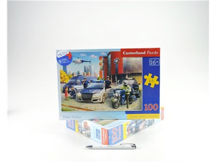 CAS. PUZZLE 100 el. Posterunek policji