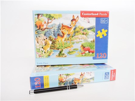 CAS. PUZZLE 120 el. Mały jeleń Bambi