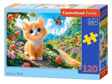 *CAS. PUZZLE 120 el. Kitten's Walk
