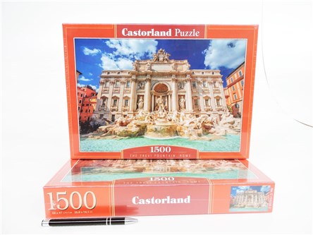 *CAS. PUZZLE 1500 el. Fontanna di Trevi
