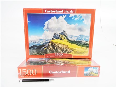 *CAS. PUZZLE 1500 el. Majestatyczne Dolomity,Włoch