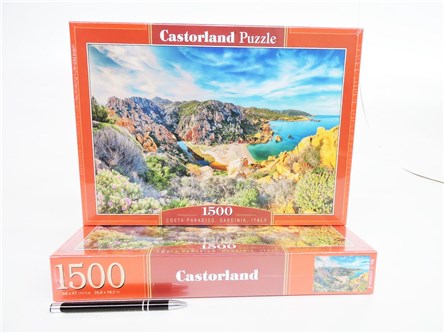 *CAS. PUZZLE 1500 el. Costa Paradiso, Sardynia