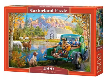 *CAS. Puzzle 1500 el. Yellowstone