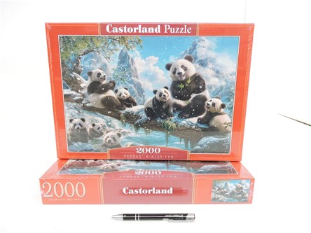 *CAS. PUZZLE 2000 el. Pandy w zimie
