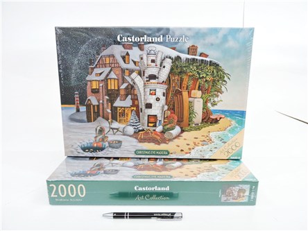 *CAS. PUZZLE 2000 el. Wigilia Madera