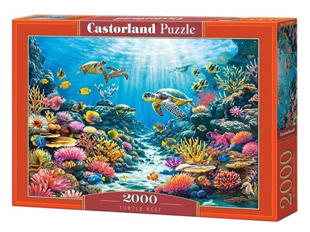 *CAS. PUZZLE 2000 el. Turtle Reef