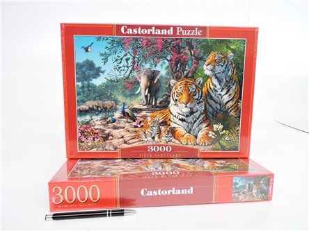 *CAS. PUZZLE 3000 el. Tygrysie sanktuarium