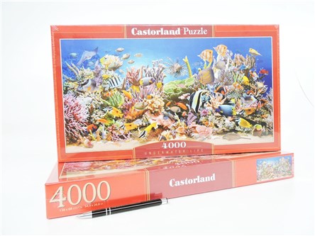 *CAS. PUZZLE 4000 el. Podwodne życie