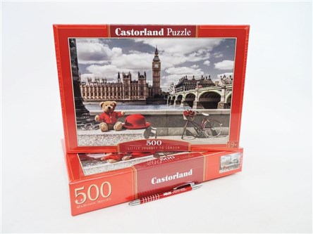 *CAS. PUZZLE 500 el. Mała podróż do Londynu