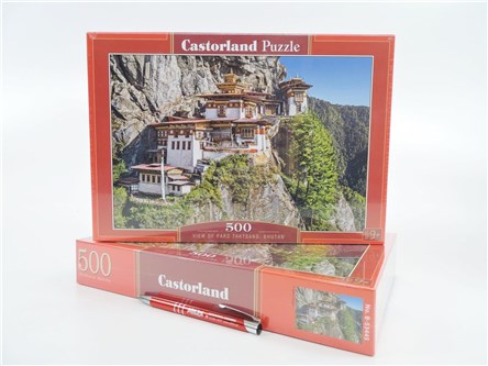 *CAS. PUZZLE 500 el. Widok na Paro Taktsang