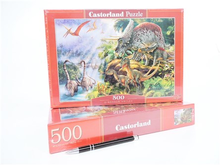 *CAS. PUZZLE 500 el. Dolina Dinozaurów