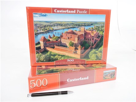 *CAS. PUZZLE 500 el. Widok z Malborku