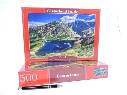 *CAS. PUZZLE 500 el. Czarny Staw, Tatry, Polska