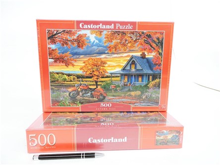 *CAS. PUZZLE 500 el. Jesienna przejażdżka