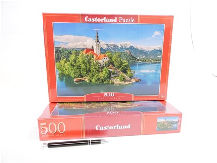 *CAS. PUZZLE 500 el. Bled, Słowenia