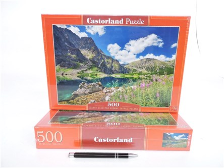 CAS. PUZZLE 500 el. Czarny Staw pod Rysami, Tatry