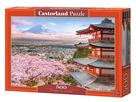 CAS. Puzzle 500 el. Wiosna w Japonii