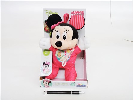 CLEM. BABY MINNIE ŚWIECĄCY PLUSZAK
