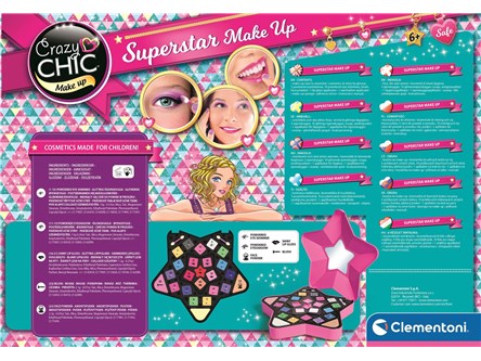 *CLEM. SUPERSTAR MAKE UP, gwiazda, cienie  6/
