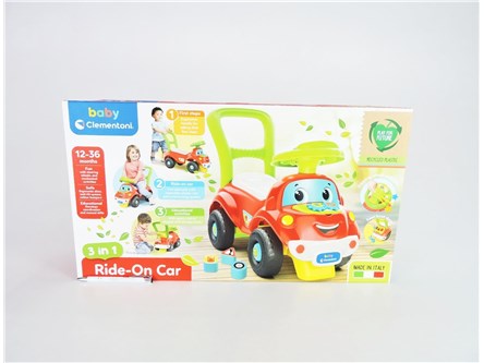 CLEM. JEŹDZIK, autko, 3 w1, kart