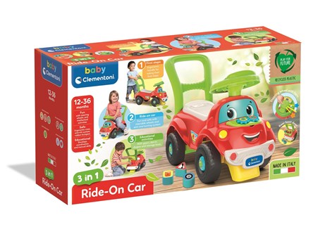 CLEM. JEŹDZIK, autko, 3 w1, kart