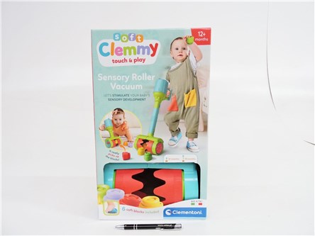 *CLEM. ODKURZACZ SENSORYCZNY, klocki clemmy