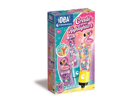 CLEM. MINI FABRYKA MARKERÓW - PLAŻOWI PRZYJACIELE