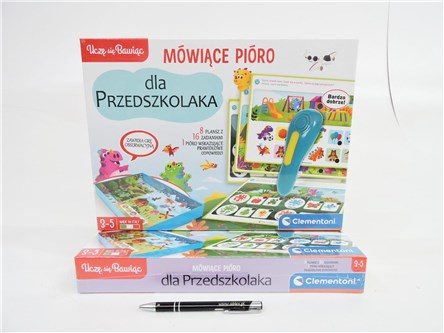 CLEM. MÓWIĄCE PIÓRO 500 PYTAŃ PRZEDSZKOLAKA