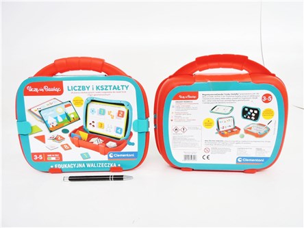 CLEM. EDUKACYJNA WALIZECZKA - kształty i liczby