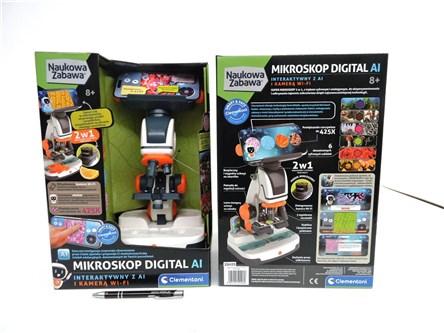 *MIKROSKOP DIGITAL, 2w1, 8+, naukowa zabawa