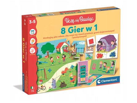 CLEM. EDUKACYJNY ZESTAW 8 W 1