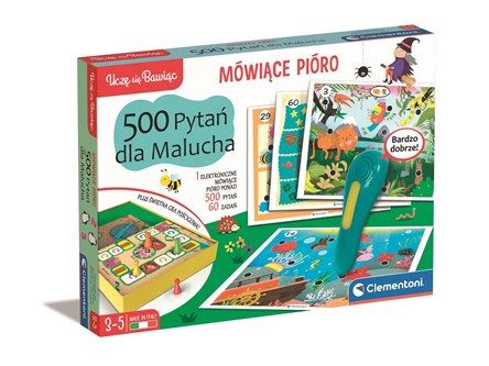 CLEM. MÓWIĄCE PIÓRO 500 PYTAŃ DLA MALUCHA