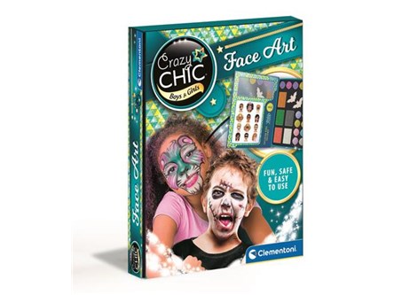 *CLEM. CRAZY CHIC, zestaw do malowania twarzy6/