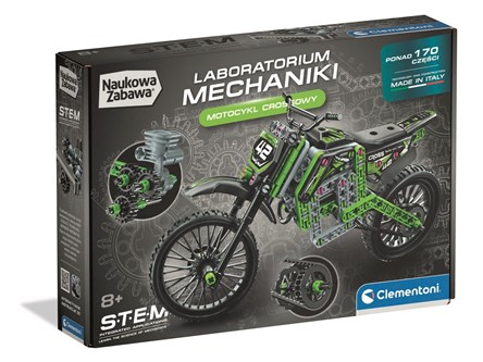 CLEM. LABORATORIUM MECHANIKI - MOTOCYKL CROSSOWY