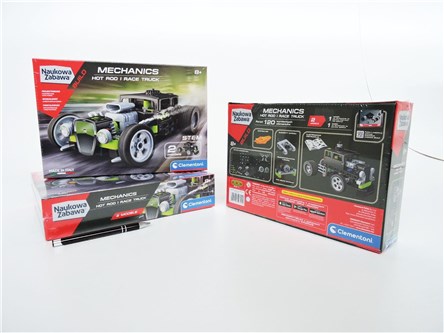 *CLEM. Hot rod race truck,lab. mechaniki, 8+   /6