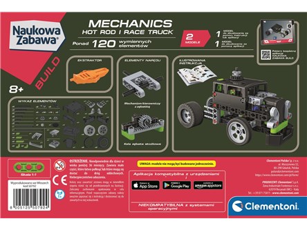 *CLEM. Hot rod race truck,lab. mechaniki, 8+   /6