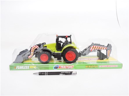 TRAKTOR KOPARKA, 40x13x11 cm,     klosz