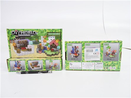 KLOCKI magnetyczne, 66 el., 22x12x5 cm,     kart.