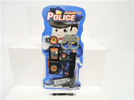 ZESTAW POLICJANT, 43x21, 5 el.,      blist.