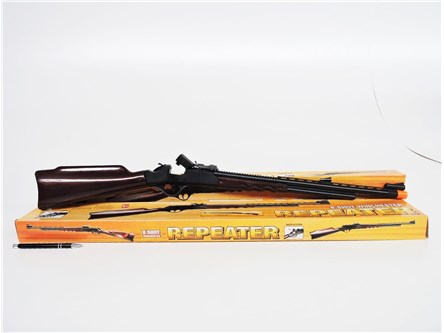 -----STRZELBA plast., 83 cm, na spłonkę,    kart.