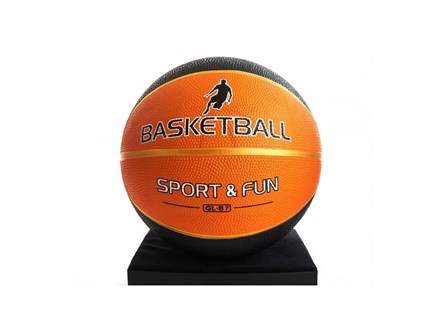 PIŁKA koszykowa, BASKETBALL, pomar-czarna